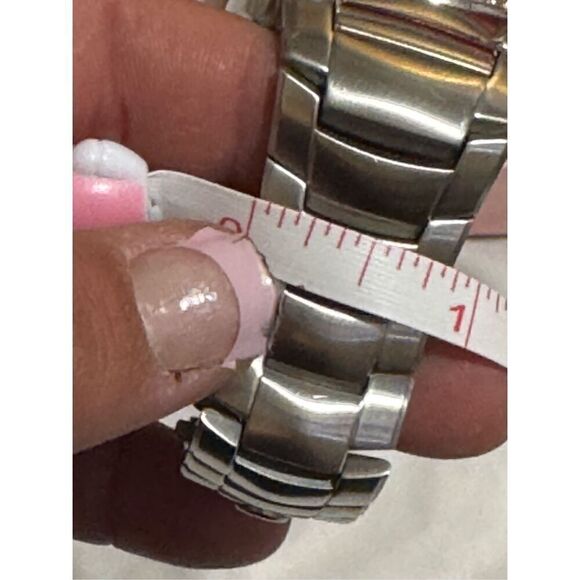 Vintage y2k OG Juicy Couture stainless steel band cronograph crown charm watch i